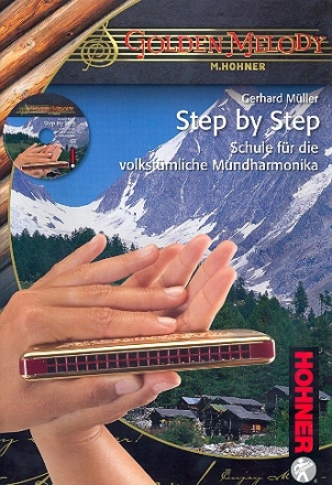 Step by Step (+CD): fr doppeltnige Mundharmonika (Tremolo-Modell)