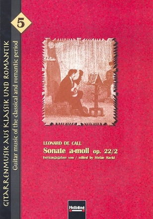 Sonate a-Moll op.22,2 fr Gitarre