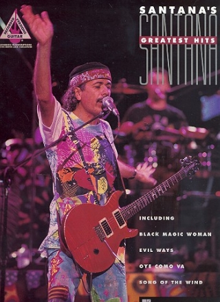 Santana's greatest Hits vocal/guitar/tab (recorded guitar versions) songbook