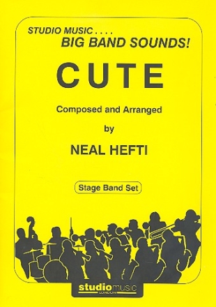 Cute for 2 altosaxes, 2 tenorsaxes, baritonsax, piano, 4 trumpets, 4 trombones, guitar, bass and drums  parts