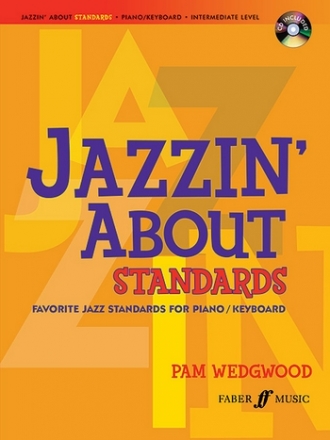 Jazzin' about Standards - intermediate Level (+CD): for piano (keyboard)