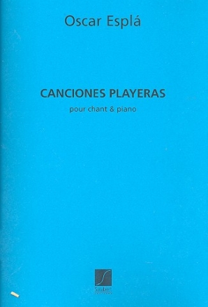 Canciones playeras pour chant et piano (sp)
