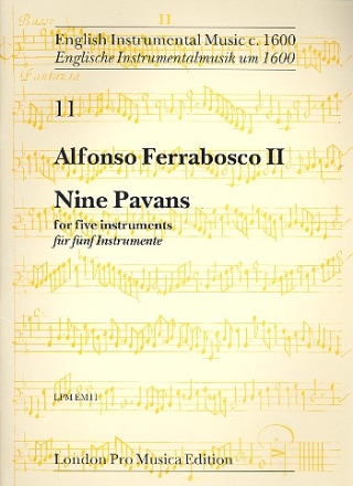 9 Pavans fr 5 Instrumente Partitur