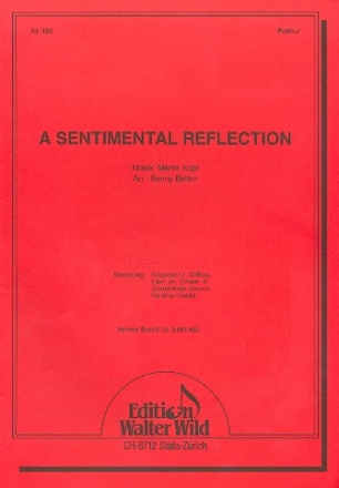 A sentimental Reflection fr Akkordeonorchester Partitur