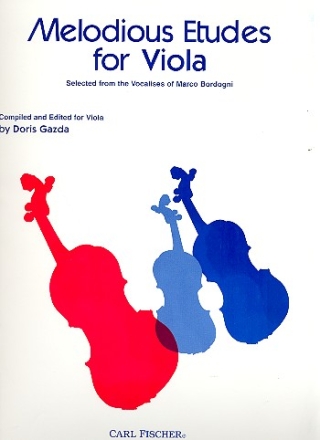 Melodious Etudes for viola