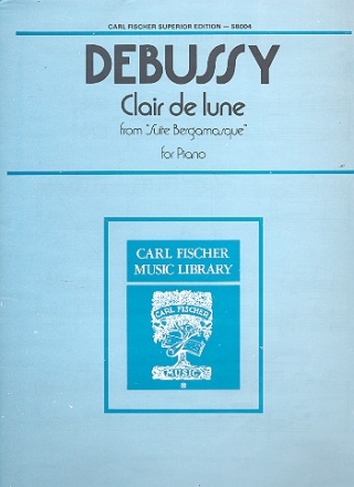 Clair de lune for piano