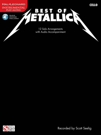 Best of Metallica (+Audio Access): for cello