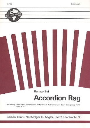 Accordion Rag fr Akkordeon