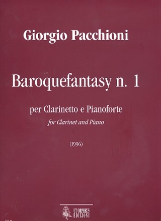 Baroquefantasy no.1 for clarinet and piano (1996)