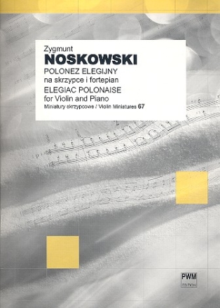Elegiac Polonaise for violin and piano archive copy