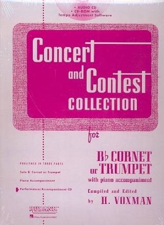 Concert and Contest Collection for Cornet (Trumpet)  CD/CD-ROM