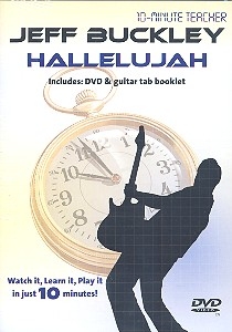 10-Minute Teacher - Hallelujah DVD with guitar tab booklet