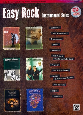 Easy Rock (+CD) for cello and piano