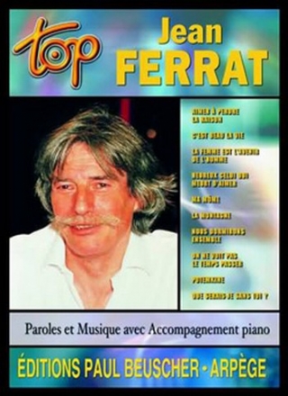 Top: Jean Ferrat piano/voice/guitar (fr) Songbook