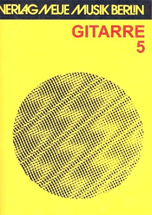 Vortragsliteratur Band 5 fr Gitarre