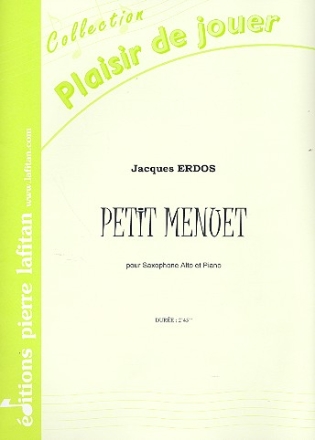 Petit menuet pour saxophone alto et piano