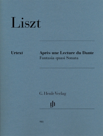 Aprs une lecture de Dante fr Klavier