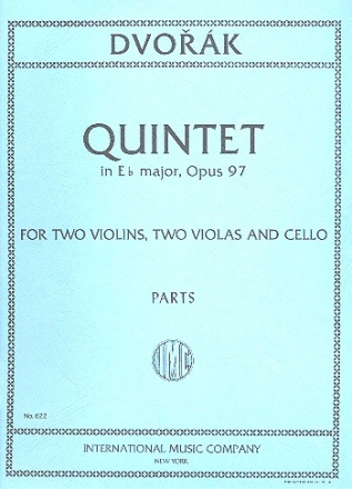 Quintet op.97 in Eb Major for 2 violins, 2 violas and violoncello parts