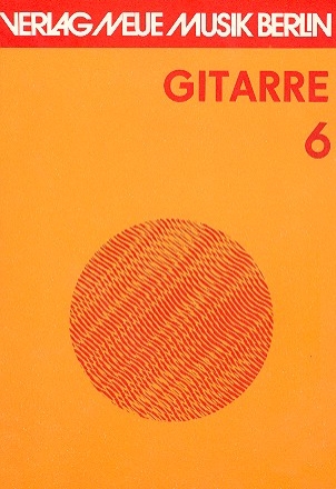 Vortragsliteratur Band 6 fr Gitarre und Viola Spielpartitur