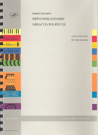 Miraculous Pieces for violin and piano