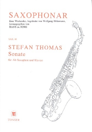 Sonate fr Altsaxophon und Klavier