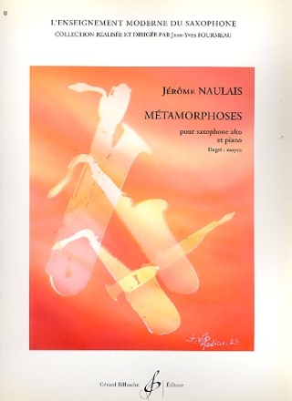 Metamorphoses pour saxophon alto et piano