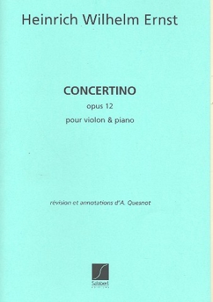 Concertino op.12 fr Violine und Klavier