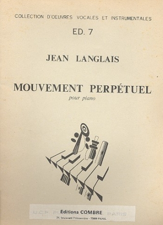 Mouvement perptuel  pour piano