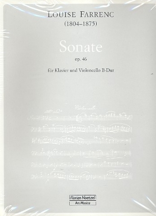 Sonate op.46  fr Violoncello und Klavier Stimmen, broschiert