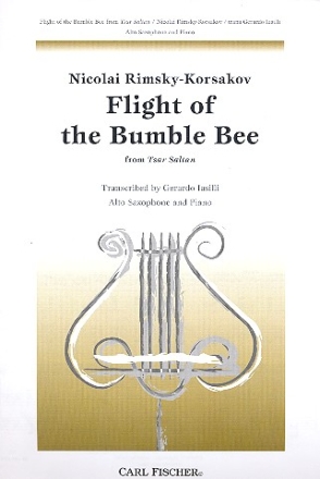 Flight of the Bumble Bee for alto saxophone and piano
