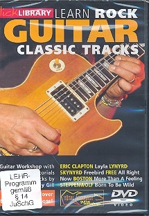 Learn Rock Guitar Classic Tracks DVD-Video