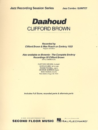 Daahoud: for  jazz combo quintet score+parts