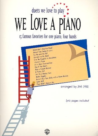 We love a Piano: for piano 4 hands score
