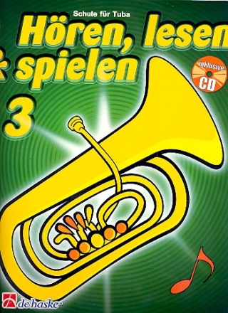 Hren Lesen Spielen Band 3 (+CD) fr Tuba in C, Bassschlssel