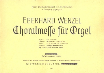 Choralmesse fr Orgel