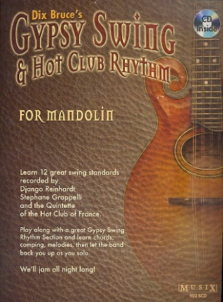 Gypsy Swing & Hot Club Rhythm vol.1 (+CD): for mandolin/tab