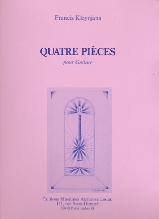 4 Pices pour guitare