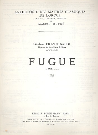 Fugue fr Orgel