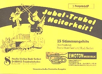 Jubel Trubel Heiterkeit fr Blasorchester 1. Trompete Bb