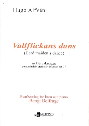 Vallfklickans Dance op.37 fr Horn und Piano