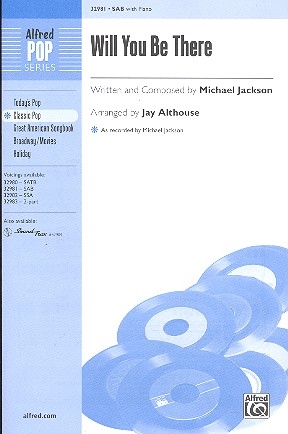 Will you be there: for mixed chorus (SAB) and piano score