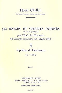 380 basses et chants donns vol.3a Septime de Dominante - textes