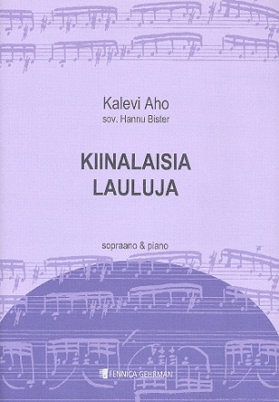 Kiinalaisia lauluja for soprano and piano archive copy