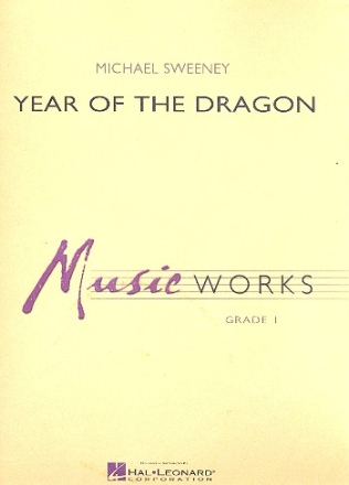 Year of the Dragon (+CD) for wind ensemble score and parts