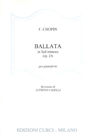 Ballata in sol minore op.23 per piano
