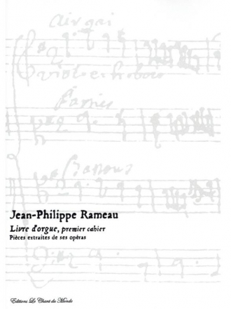 Livre d'orgue vol.1 pour orgue