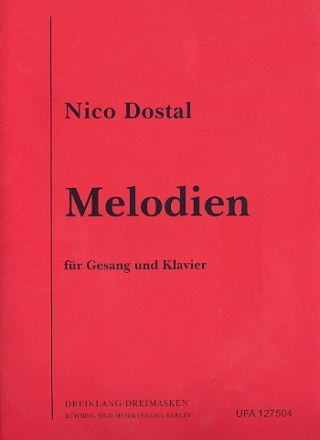 Melodien fr Gesang und Klavier