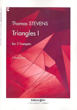 Triangels no.1 for 3 trumpets 3 scores