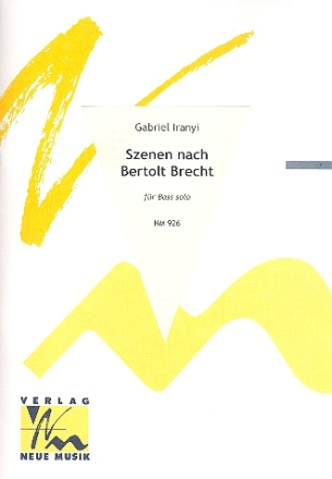 Szenen nach Bertolt Brecht fr Bass