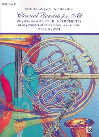 Classical Quartets for All horn in f